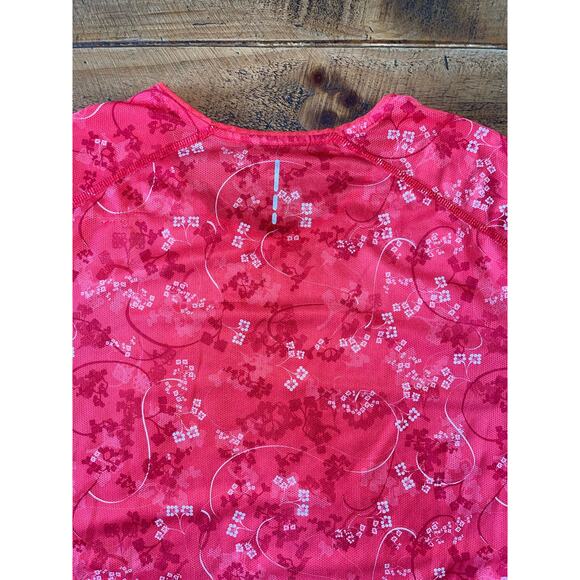 Womens Salomon ActiLite Jersey Athletic Cycling Workout Top Pinkish/Red‎ Size M - Picture 8 of 9